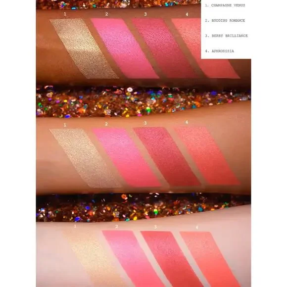 Pat McGrath Labs Bridgerton Blushing Delights Baked Powder Blushes + Highighter